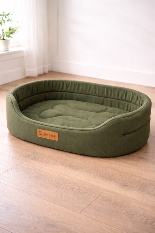 Hondenbed ovaal