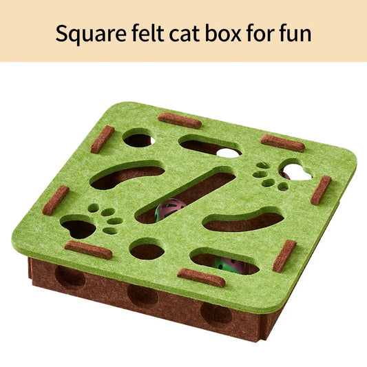 Katten puzzel box