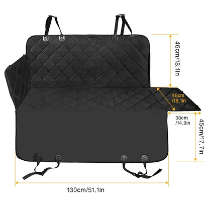 Car Pet Seat Pad Waterproof Dirt Resistant Suitable Multiple Models Cars Rear Seats Cushion Dog Car Seat Cover for Back Seat